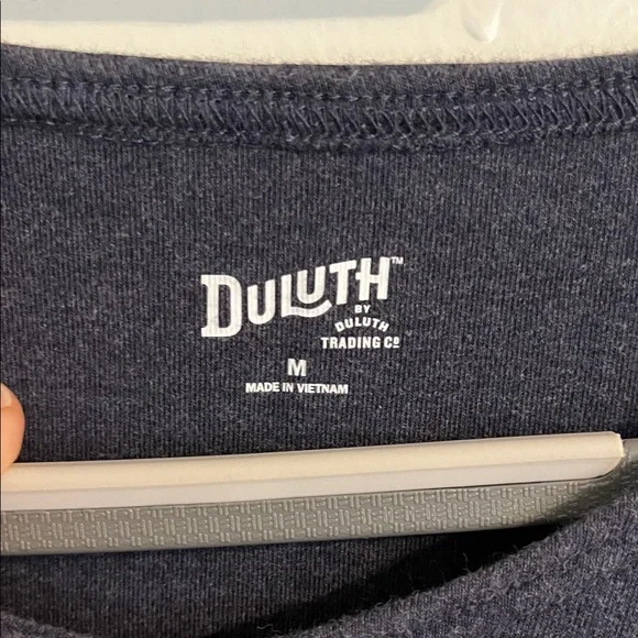 Duluth Trading Co Teal Patterned and Black Midi Dresses - Picture 5 of 6